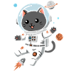 Chat de l’espace