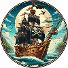Piratenschiff groß