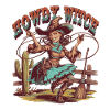 Howdy Witch Lasso Artwork