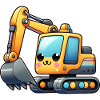 Excavator for children
