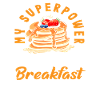 Crêpes My Superpower Breakfast Tower