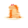 Pancakes Flippin' Love Breakfast Delight