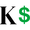 Letter k dollar