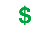 Letter f dollar