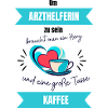 Arzthelferin mit Herz
