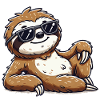 Sloth Sunglasses Cool