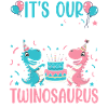 Twinosaurus Dino Anniversaire