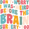 Funny Brain Surgery Retro Design