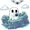 Geist Drohne Halloween