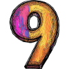 9 Symbole numérique
