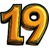 19 Number symbol