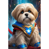Hero Pup Starcrest Cape