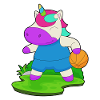 Licorne Basketteur Basketteur