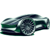 Futuristic super car