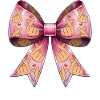 Coquette Sløjfe Saranghae Kpop Finger Hjerte Lyserød