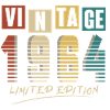 1964 Vintage 1964 Born in 1964 Birthday. Year 2