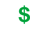 Letter s dollar