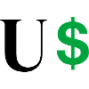Letter u dollar