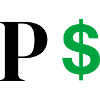 Buchstabe p Dollar