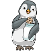 Penguin Cookie