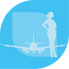 Flugbegleiter Flugbegleiterin Airline