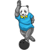 Panda Bowling Bowling Ball