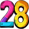 28 Number symbol