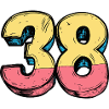 38 Number symbol