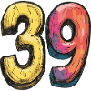 39 Number symbol