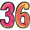 36 Number symbol