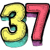 37 Number symbol