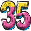 35 Number symbol