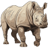 Nashorn Tier