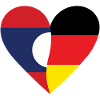 Laos Germany Heart