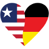 Liberia Germany Heart