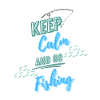 keep calm fishing