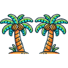 Palm trees