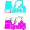 Forklift driver