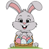 Cute Easter Rabbit