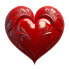 Red 3D Heart