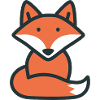 Simplyfox | Reduziertes Fuchsdesign