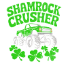 Skt Patricks Day Shamrock crusher