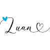 Luan Nom Prénom Calligraphie Coeur