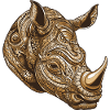 Rhinoceros Portrait