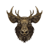 Moose Portrait