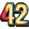 42 Symbole numérique