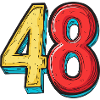 48 Symbole numérique