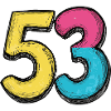 53 Number Symbol
