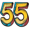 55 Symbole numérique