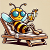 Coole Biene